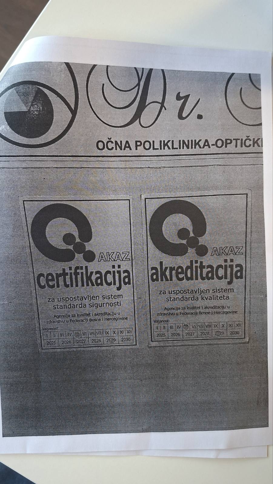 Očna poliklinika Dr Sefić