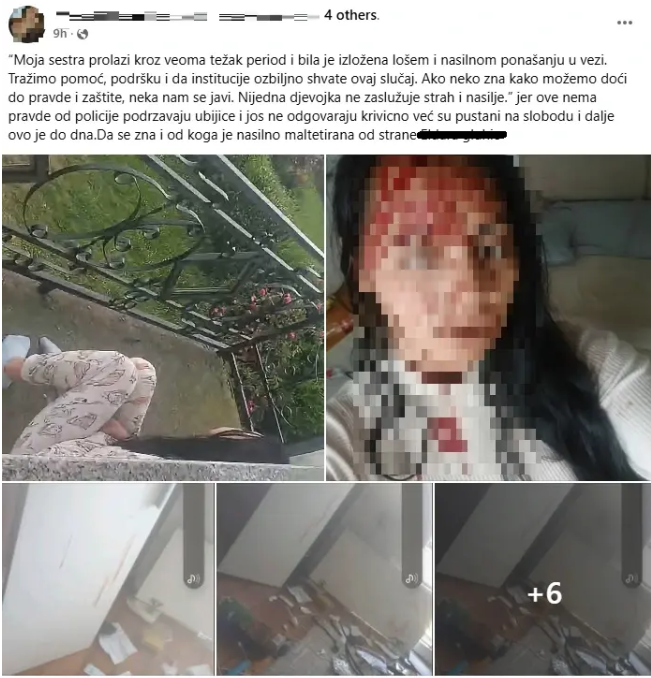 Pretučena djevojka