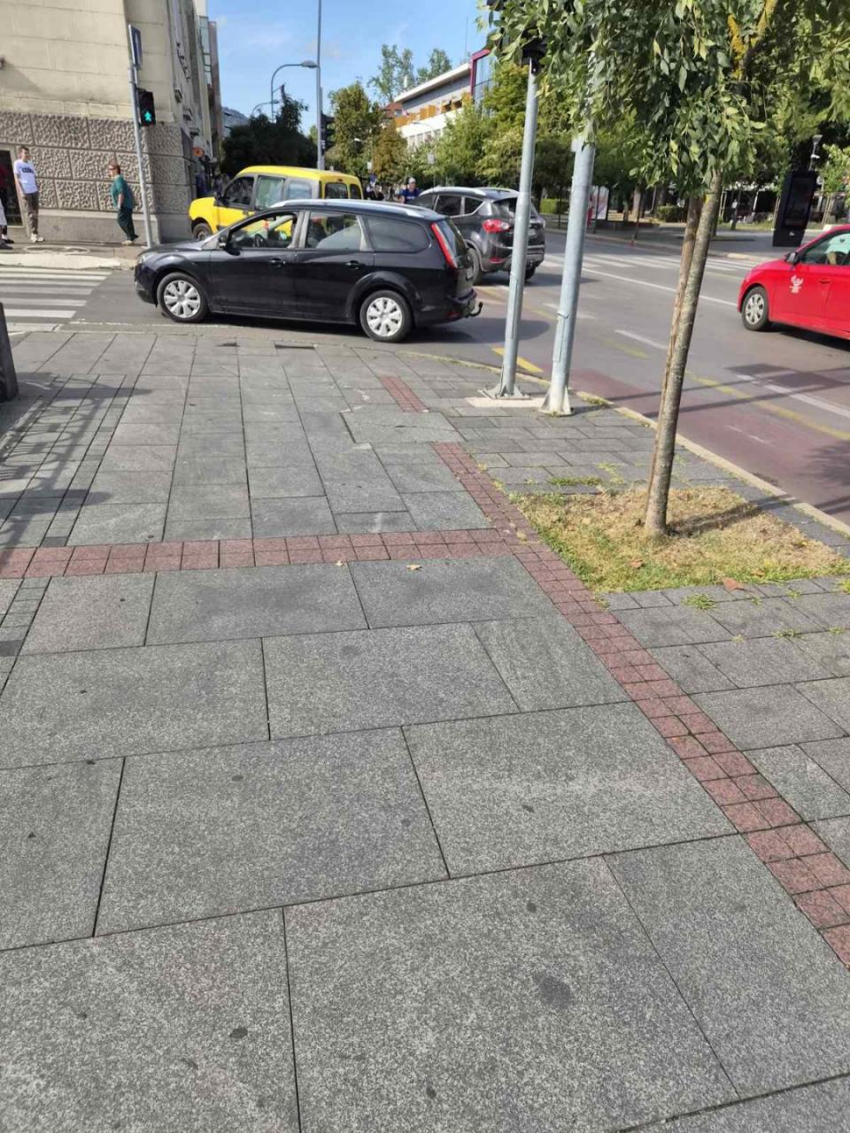 Udes u centru Banjaluke