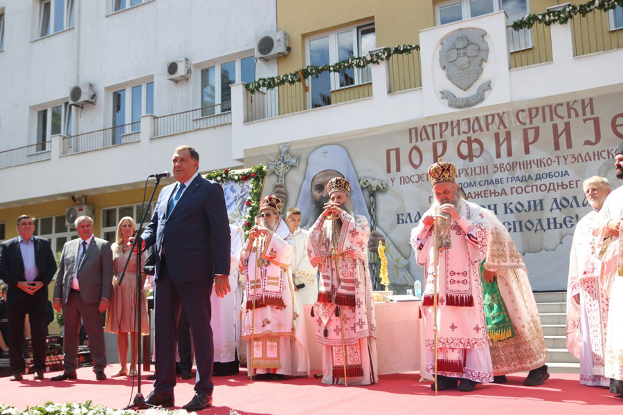 DODIK: SPC JE JEDAN OD NAJVAŽNIJIH IDENTITETA SRBA (VIDEO)