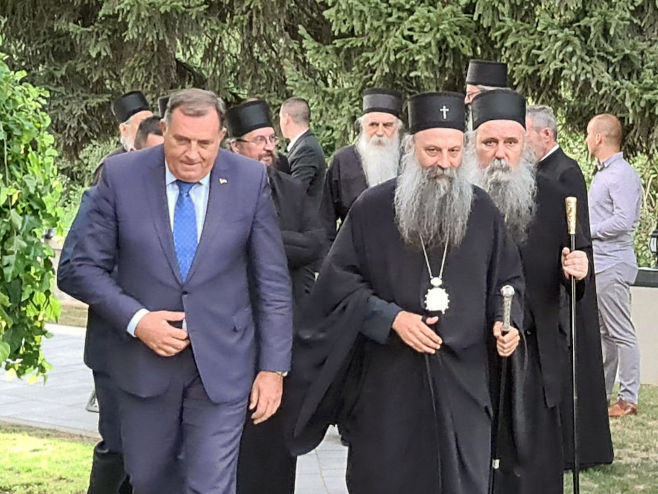 U TOKU JE SASTANAK: Patrijarh Porfirije sa republičkim vlastima i liderima političkih stranaka