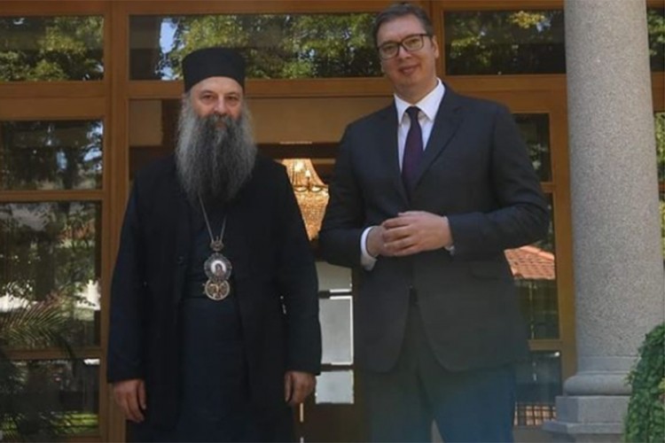 PORFIRIJE S VUČIĆEM o dovršenju Hrama Svetog Save
