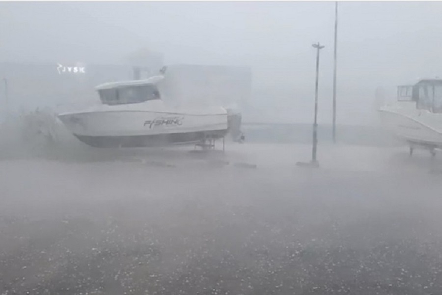 TIVAT POGODILO JAKO NEVRIJEME, velika materijalna šteta