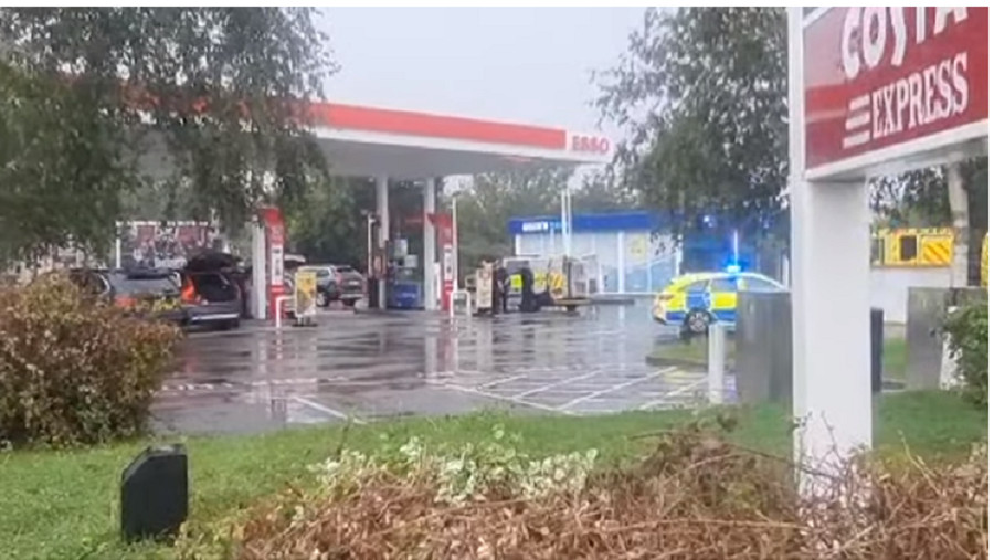 TALAČKA KRIZA NA BENZINSKOJ STANICI Policija blokirala dio grada