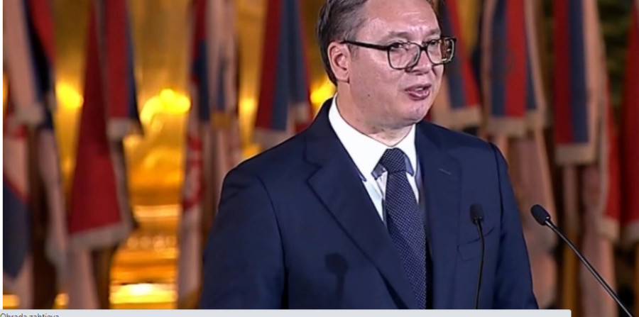 ALEKSANDAR VUČIĆ Zastava je stvorena našom krvlju i našim kostima, ona nas određuje