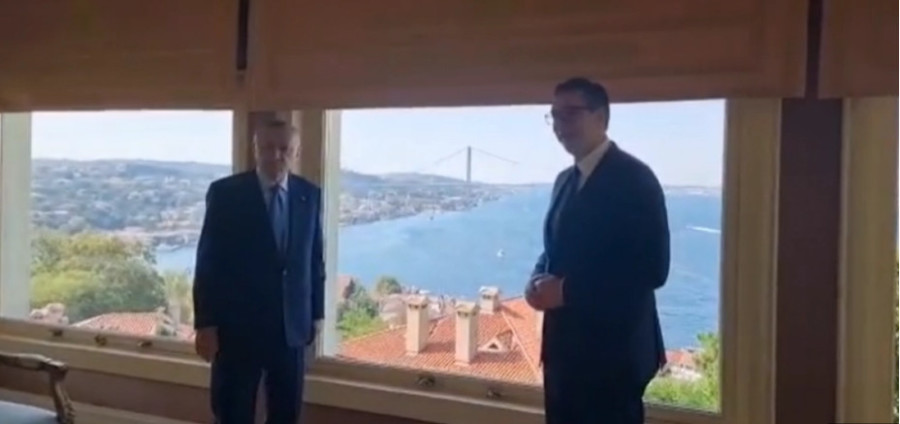 VUČIĆ UŽIVO SA BOSFORA Evo šta sam dogovorio sa Erdoganom... (VIDEO)