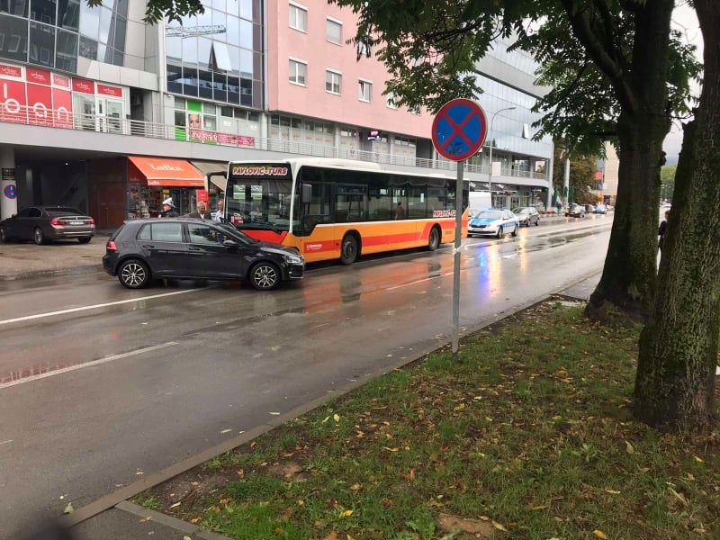 SUDAR U CENTRU BANJALUKE Usporen saobraćaj!