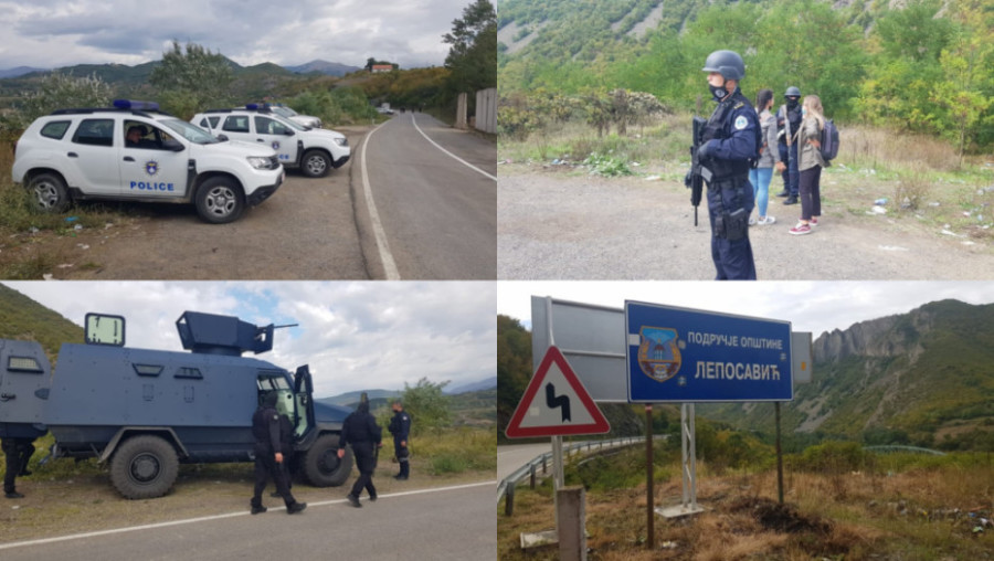 NAORUŽANI PRIPADNICI ROSU pretresaju građane