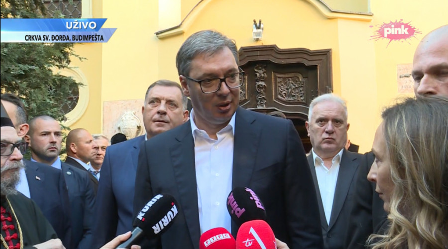 VUČIĆ UŽIVO IZ BUDIMPEŠTE Traže priznanje Kosova