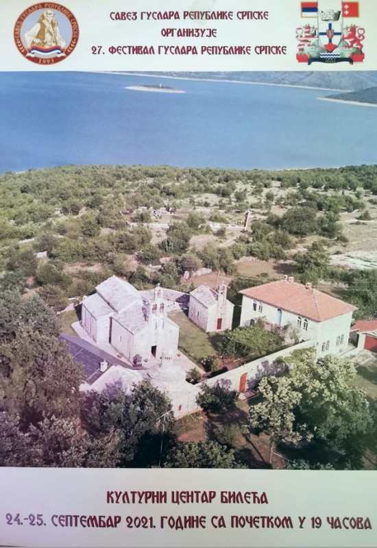 BILEĆA: Večeras i sutra festival guslara Republike Srpske