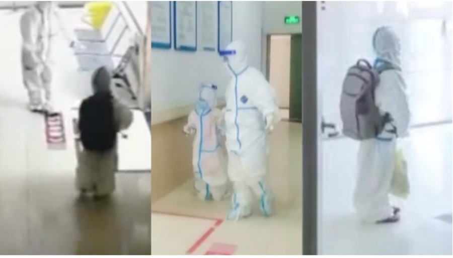 ŠIRI SE SNIMAK MALOG KINEZA, u karantin ide sam, bez roditelja