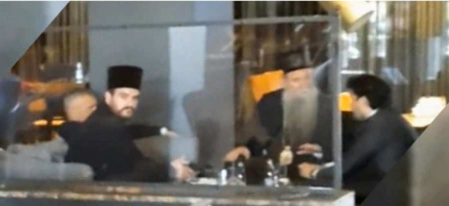 ŠOK FOTOGRAFIJE IZ CRNE GORE Dritan Abazović i Zoran Brđanin ubeđuju Joanikija da odustane od ustoličenja