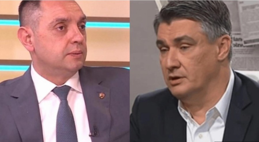 MINISTAR VULIN ODGOVORIO PREDSJEDNIKU HRVATSKE: Da je Milanović pametniji, ne bi napadao Srbiju