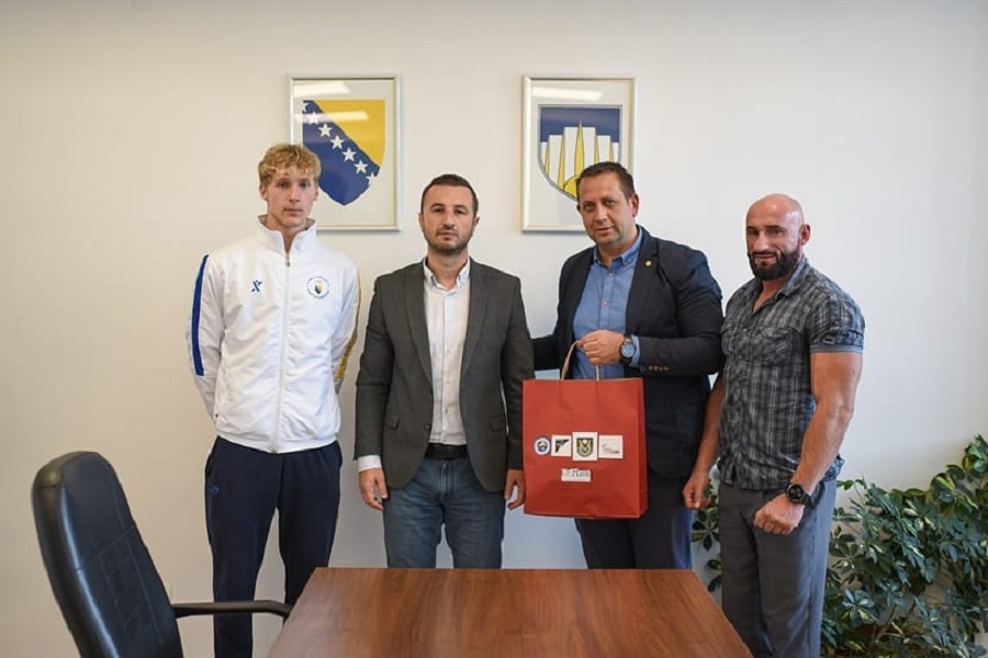 PRIZNAT RAD TAEKVONDOISTA! Prijem u opštini Novi Grad Sarajevo!