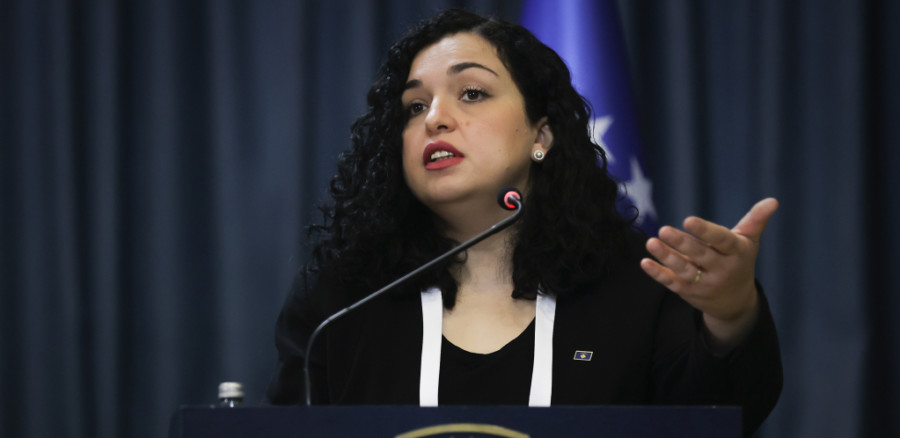 LAŽNA DRŽAVA KOSOVO SE USUDILA NA SRAMNI POTEZ Osmani potpisala zahtev za članstvo u EU