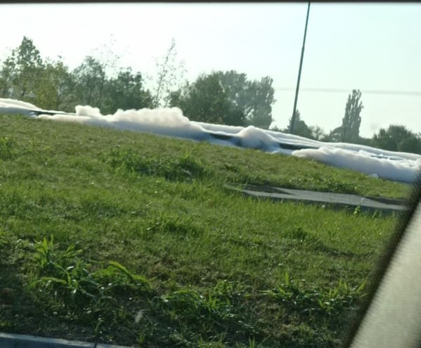 FONTANA U BANJALUCI Osvanula u pjeni
