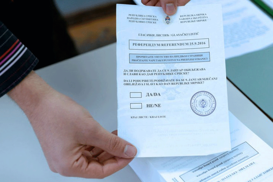 POLA DECENIJE OD SPROVOĐENJA REFERENDUMA O DANU REPUBLIKE Niko nije jači od volje naroda