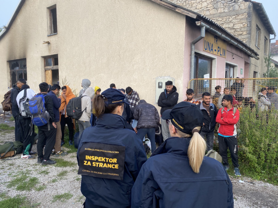 IZMJEŠTENI MIGRANTI Još 70 muškaraca, samaca u prihvatnom centru"Lipa"