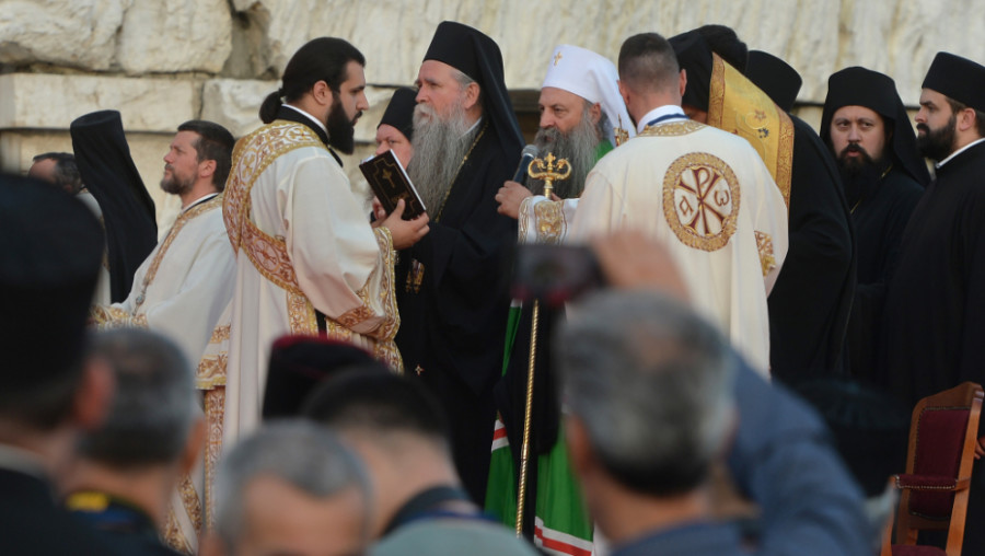 U ČAST MITROPOLITA I PATRIJARHA Svečani ručak završni događaj ustoličenja