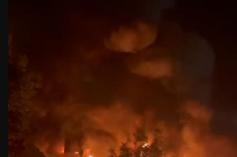 SARAJEVO Gorjelo skladište fabrike namještaja (VIDEO)