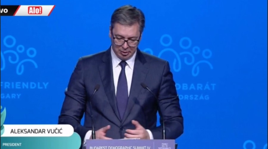 (UŽIVO) PREDSJEDNIK SRBIJE NA SAMITU U BUDIMPEŠTI Vučić: Pojačaće se finansijski podsticaji za novčanu pomoć porodicama i djeci