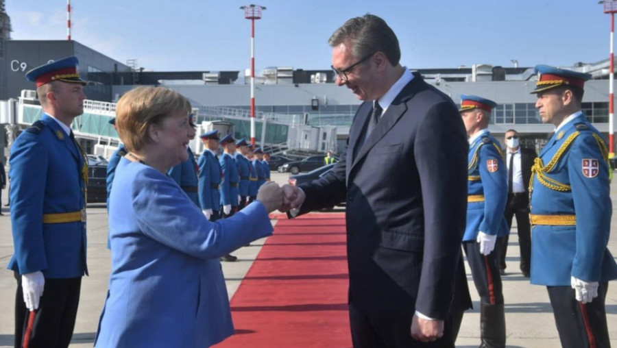 POSLIJE ODLASKA MERKELOVE, VUČIĆ OBJAVIO SNIMAK Ovo je prava istina o odnosima Srbije i Nemačke