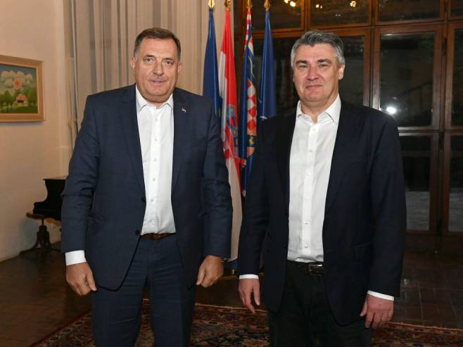SASTANAK DODIKA I MILANOVIĆA: Ostvariti legitimno predstavljanje sva tri naroda u BiH!