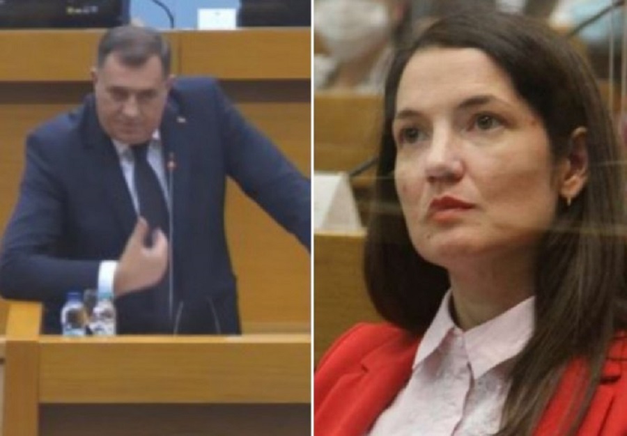 "OVA ŽENA JE OPSANA I SIJE ZLO" Dodik se danas posvađao i sa Jelenom Trivić: