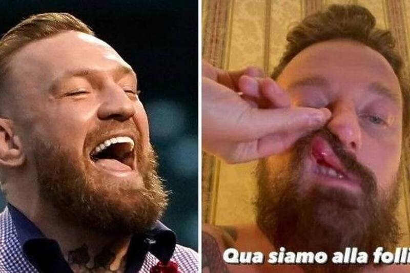 BAHATI MEKGREGOR NAPRAVIO SKANDAL U RIMU i brutalno pretukao italijanskog pjevača