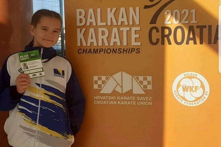 MARIJA GAVRILOVIĆ iz Bijeljine, viceprvak Balkana!