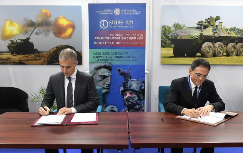 POTPISAN SPORAZUM o vojno-tehničkoj saradnji