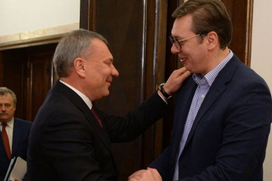 VUČIĆ DANAS S POTPREDSJEDNIKOM ruske vlade!