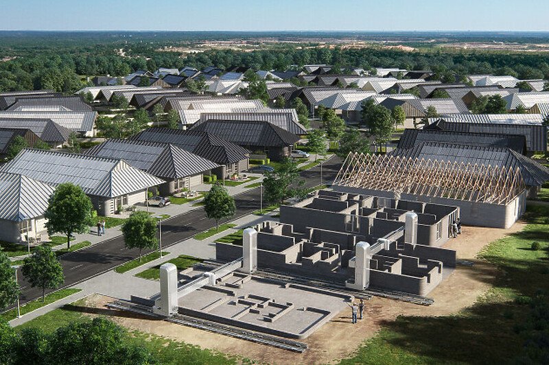 GRADI SE NAJVEĆE NASELJE NA SVIJETU napravljeno 3D printerom (FOTO)