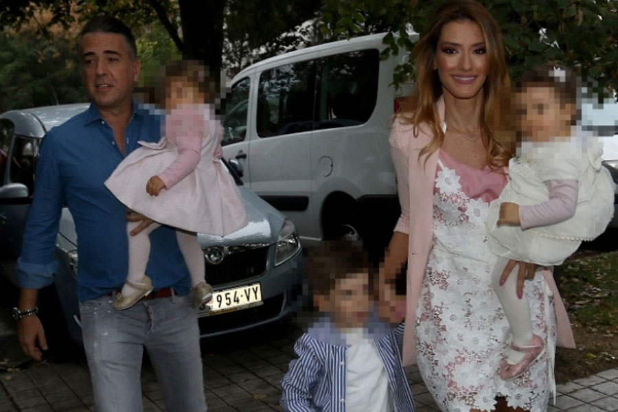 HILJADE RUŽA KOJE VISE U DVORIŠTU Jovana i Željko napravili bajkoviti rođendan bliznakinjama! (VIDEO)