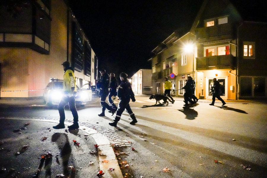 OGLASIO SE NAČELNIK POLICIJE U NORVEŠKOJ Krvoproliće na ullici: Helikopteri nadlijeću grad (FOTO/VIDEO)