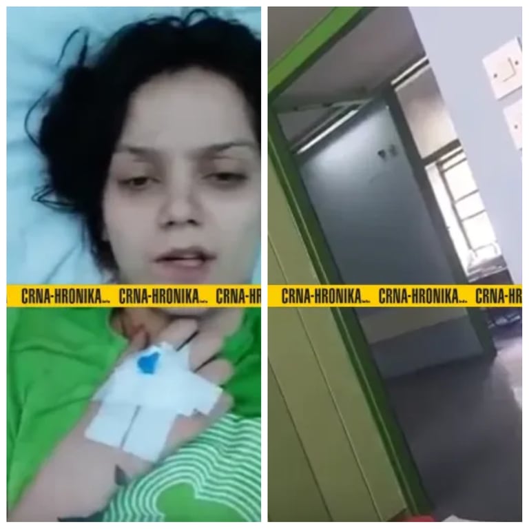 UZNEMIRIJUĆI SNIMAK SA KCUSA-A Prije smrti snimila: - Ne mogu da dišem, nema šanse