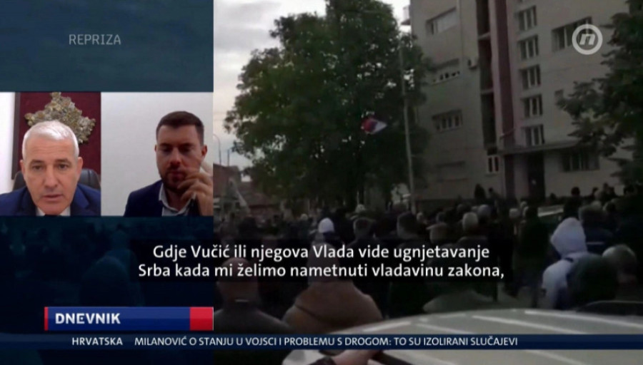 SRAMNO! MINISTAR VLADE U PRIŠTINI SE UKLJUČIO NA HRVATSKU NOVU S Gdje Vučić vidi ugnjetavanje Srba na Kosovu?!