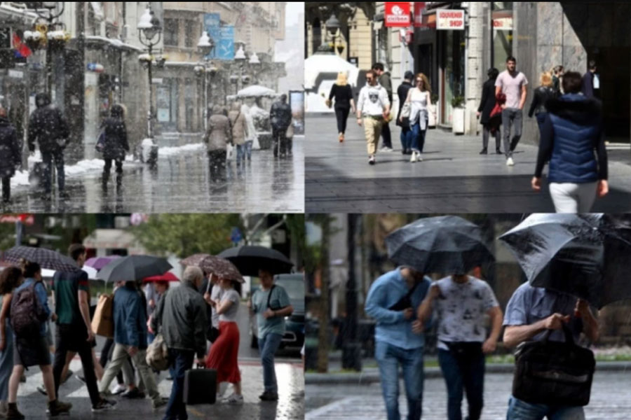 U OVIM DIJELOVIMA SRBIJE se očekuje SNIJEG
