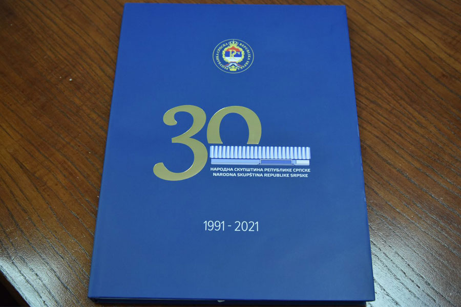 PUBLIKACIJA O RADU NAJVIŠE ZAKONODAVNE INSTITUCIJE SRPSKE. 30 godina od osnivanja NSRS