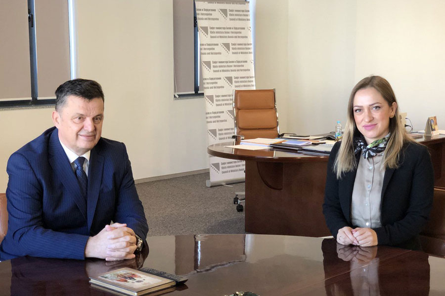 TEGELTIJA SA NOVOIMENOVANOM AMBASADORKOM BiH u Francuskoj Bojanom Kondić Panić