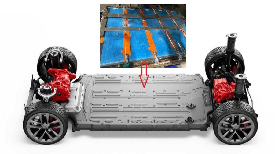 POGLEDAJTE KAKO IZGLEDA baterijski paket novog Tesla Modela 'S Plaid'