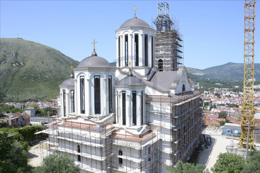 SRBIJA DAJE MILION EURA ZA SABORNU CRKVU U MOSTARU, a grad i kanton ni marku!