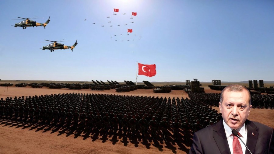 TURSKA VOJSKA U PUNOJ BORBENOJ GOTOVOSTI Dovoljna je jedna Erdoganova riječ