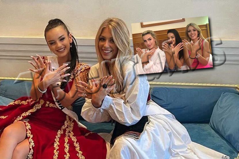 OSKRNAVILA SVETINJU Misica pokazala simbol Velike Albanije u srpskoj narodnoj nošnji!