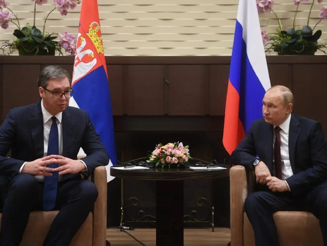 "VAŽNI RAZGOVORI" Vučić se sastao sa Putinom u Sočiju (FOTO/VIDEO)