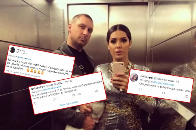 JAVNOST ZGROŽENA PONAŠANJEM MUŽA TANJE SAVIĆ: "On je narcistična, manipulatorska gnjida od čovjeka" (FOTO)