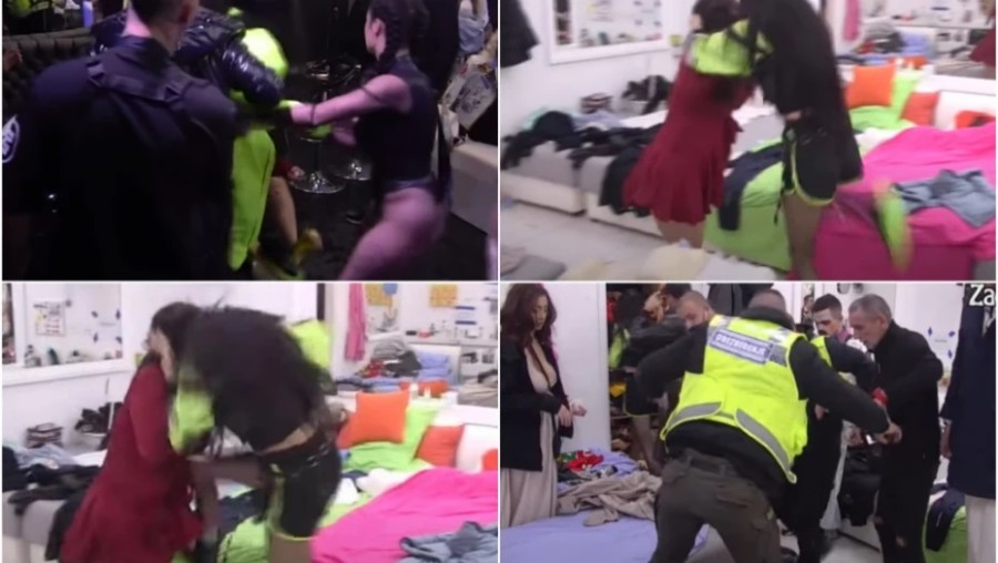 ŠUTIRA JE U STOMAK DOK JE NA PODU! Pojavio se snimak brutalnosti Tare Simov dok bije Miljanu Kulić (VIDEO)