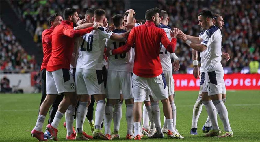 FUDBALERI SRBIJE ZAVRŠAVAJU godinu na 23. mjestu FIFA liste