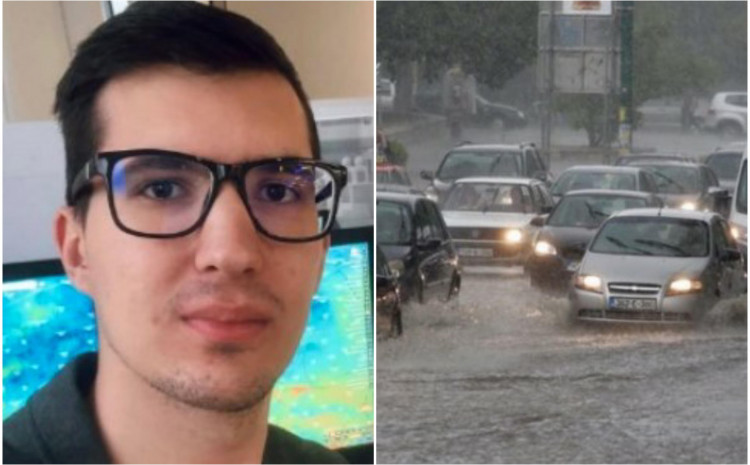 NEDIM SLADIĆ UPOZORAVA: Od sutra moguće bujične poplave, do 100 LITARA KIŠE po metru kvadratnom