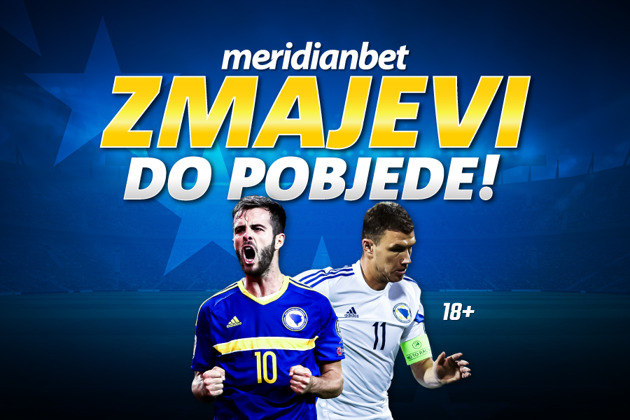MERIDIANBET: POBJEDA BOSNE I GOL DŽEKE – 3.30!